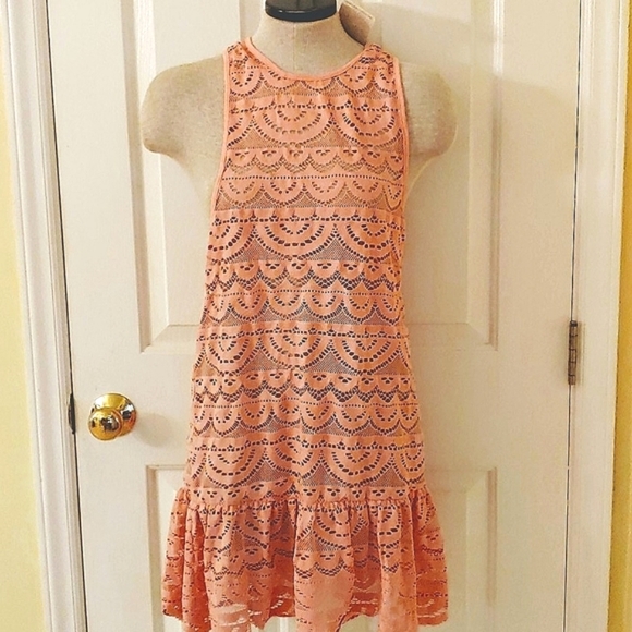 Miken | Swim | New Miken Swim Lace Coverup Sz M Femine | Poshmark